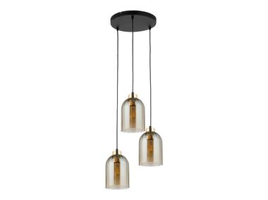 Zdjęcie: Lampa wisząca Satipo amber 3 x E27 5624 TK LIGHTING