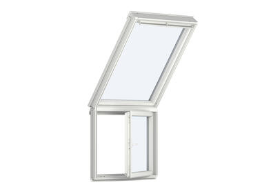 Zdjęcie: Okno kolankowe VFB 3068 drewniane otwierane na prawo, 78x95 cm VELUX