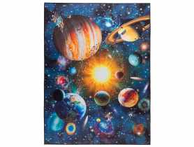 Dywan Print 3D 80x150 cm planety MULTI-DECOR