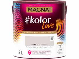 Farba plamoodporna kolorLove KL14 jasny popielaty 5 L MAGNAT