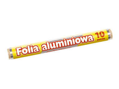 Zdjęcie: Folia aluminiowa niełamliwa żaroodporna 10 m GROSIK