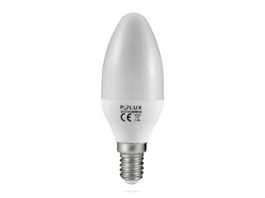 Zdjęcie: Żarówka LED C37 E14  4 W 330 lm pc+aluminium POLUX