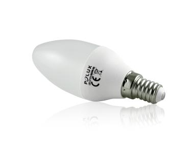 Zdjęcie: Żarówka LED C37 E14  4 W 330 lm pc+aluminium POLUX