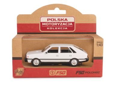 Zdjęcie: Model metalowy Prl Fso Polonez Fh02A-03-02 11254898 biały DAFFI