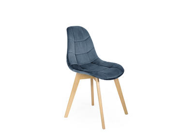 Zdjęcie: Krzesło tapicerowane Arvika szaroniebieskie TS INTERIOR