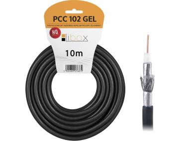 Zdjęcie: Kabel koncentryczny żelowany RG6U PCC102GEL-10 10 m LIBOX