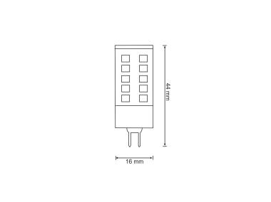 Zdjęcie: Żarnik LED G4 12V 3 W 260 lm 360 stopni  POLUX