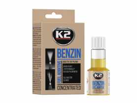 Środek do czyszczenia całego układu zasilania w silnikach benzynowych Benzin 50 ml K2