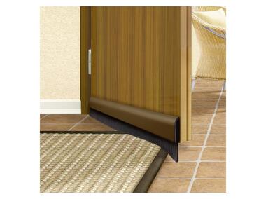 Zdjęcie: Uszczelka szczotkowa Comfort pod drzwi, do nierównych podłoży, 1 m-43 mm, brązowa TESA