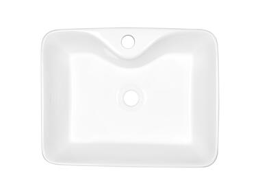Zdjęcie: Umywalka nablatowa KR-51 48x38, biały połysk KERRA