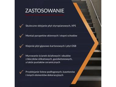 Zdjęcie: Klej do styropianu w wersji pistoletowej niebieski Eos 750 ml TYTAN PROFESSIONAL