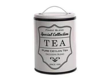 Zdjęcie: Puszka okragła matowa 11x16,5 cm dekoracja Tea ALTOMDESIGN