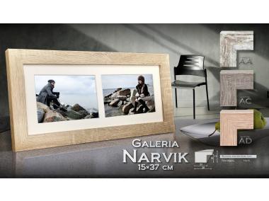 Zdjęcie: Ramka zdjęciowa Galeria Narvik 15x37 cm AD STYLER