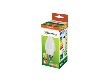 Zdjęcie: Żarówka LED świeca 4 W E14 ciepły biały SPECTRUM