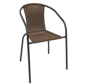 Zdjęcie: Krzesło ogrodowe Hercules brązowe MIRPOL