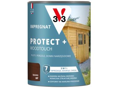 Zdjęcie: Impregnat Protect+ Woodtouch Dąb ciemny 0,7L V33