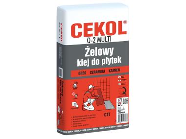 Zdjęcie: Klej do płytek Q-2 żelowy multi 5 kg CEKOL