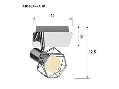 Zdjęcie: Reflektor Aje-Blanka 1P E14 1x40W ACTIVEJET