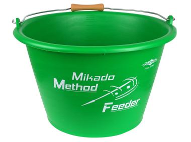 Zdjęcie: Wiadro Method feeder 17 L zielone MIKADO