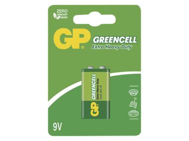 Zdjęcie: Bateria cynkowa GP GREENCELL 9V (6F22) 1BL EMOS