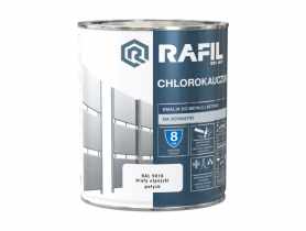 Emalia Chlorokauczukowa biały alpejski RAL9010 0,75 L RAFIL