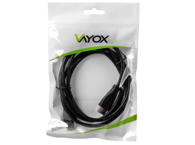 Zdjęcie: Kabel HDMI 1.4 basic 1,5 m (LB0002-1,5) VA0186-1,5 VAYOX