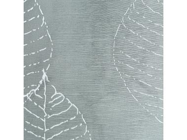 Zdjęcie: Firana Sena 140x250 cm stalowo-biała na przelotkach EUROFIRANY