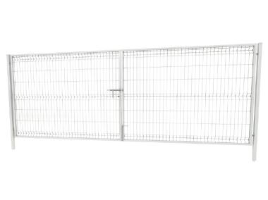 Zdjęcie: Brama 3D 400x153 cm ocynk BETAFENCE