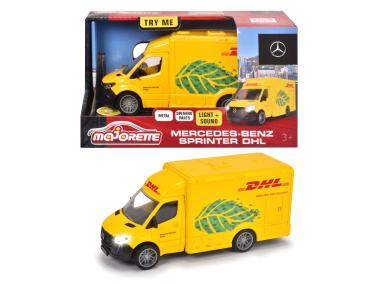 Zdjęcie: Metalowy Mercedes-Benz Sprinter DHL  12,5 cm MAJORETTE