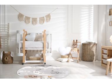 Zdjęcie: Dywan Bond Kids 120 cm koło noc szary MULTI-DECOR