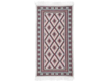 Zdjęcie: Dywan Kilim 70x140 cm ramka bordowy MULTI-DECOR