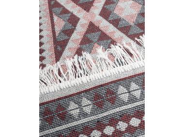 Zdjęcie: Dywan Kilim 70x140 cm ramka bordowy MULTI-DECOR