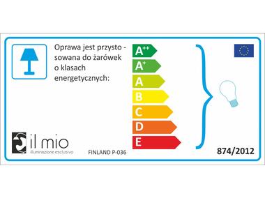 Zdjęcie: Lampa wisząca Filandia 4xE27 czarny IL MIO