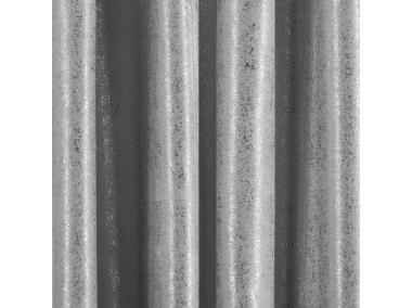 Zdjęcie: Zasłona Ebru 140x270 cm stalowo-srebrna na taśmie EUROFIRANY