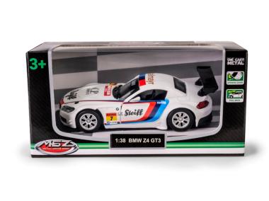 Zdjęcie: Model metalowy 1:38 Bmw Z4 Gt3 67315A biały MSZ