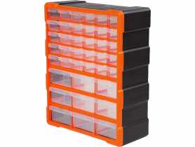 Organizer warsztatowy plastikowy 39 szufladek TACTIX