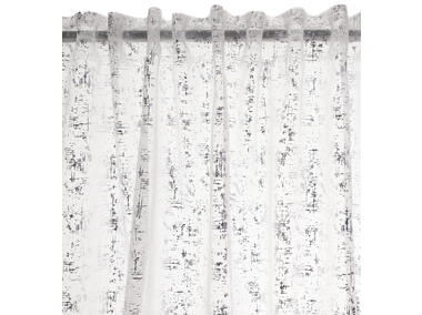 Zdjęcie: Firana z przecierką so chic biało-srebrny 140x270 cm CHIC HOME