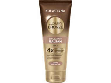 Zdjęcie: Balsam brązujący do ciała jasna karnacja Luxury Bronze 0,2 L KOLASTYNA