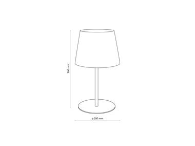 Zdjęcie: Lampka nocna Maja nature 1xE27 5546 TK LIGHTING