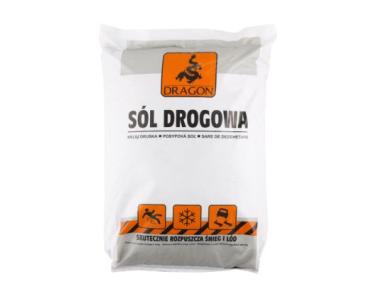 Zdjęcie: Sól drogowa 25 kg DRAGON