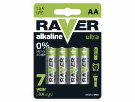 Bateria alkaliczna Raver Ultra Alkaline AA (LR6) blister 4 EMOS