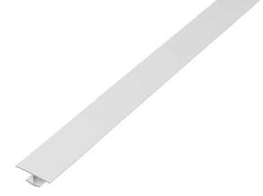 Zdjęcie: Profil H PVC biały 2000x25x6x10 mm ALBERTS