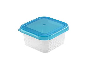 Zdjęcie: Pojemnik do żywności kwadratowy Blue box 0,25 L BRANQ