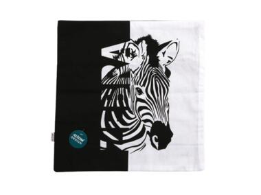 Zdjęcie: Poszewka dekoracyjna 40x40 cm Dzikie Zwierzęta dekoracja Zebra ALTOMDESIGN