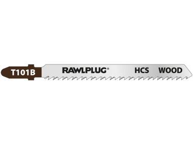 Zdjęcie: Brzeszczot drewno 100 mm 40 mm uniwersalny hcs 5 szt. RAWLPLUG