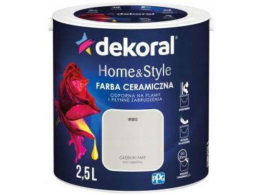 Zdjęcie: Farba ceramiczna Home&Style irbis 2,5 L DEKORAL
