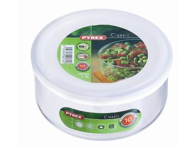 Zdjęcie: Salaterka żaroodporna z plastikową pokrywką 1,1 L PYREX