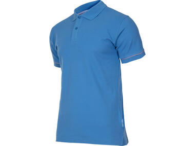 Zdjęcie: Koszulka Polo, 220g/m2, niebieska, XL, CE, LAHTI PRO