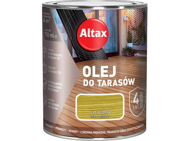 Zdjęcie: Olej do tarasu 0,75 L naturalny ALTAX
