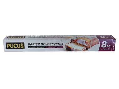 Zdjęcie: Papier do pieczenia 38 cm - 8 m PUCUŚ